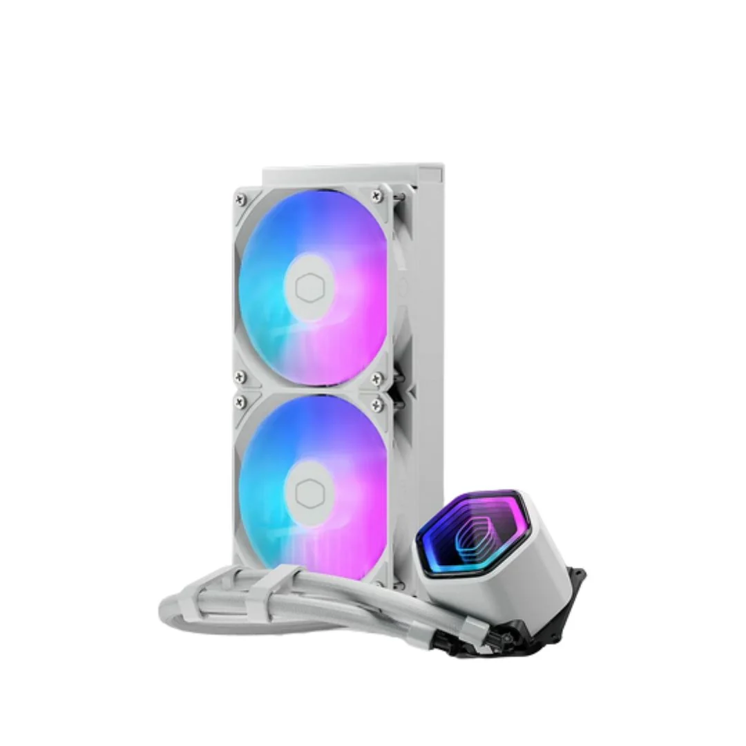 MasterLiquid 240mm Core II ARGB White CPU Liquid Cooler