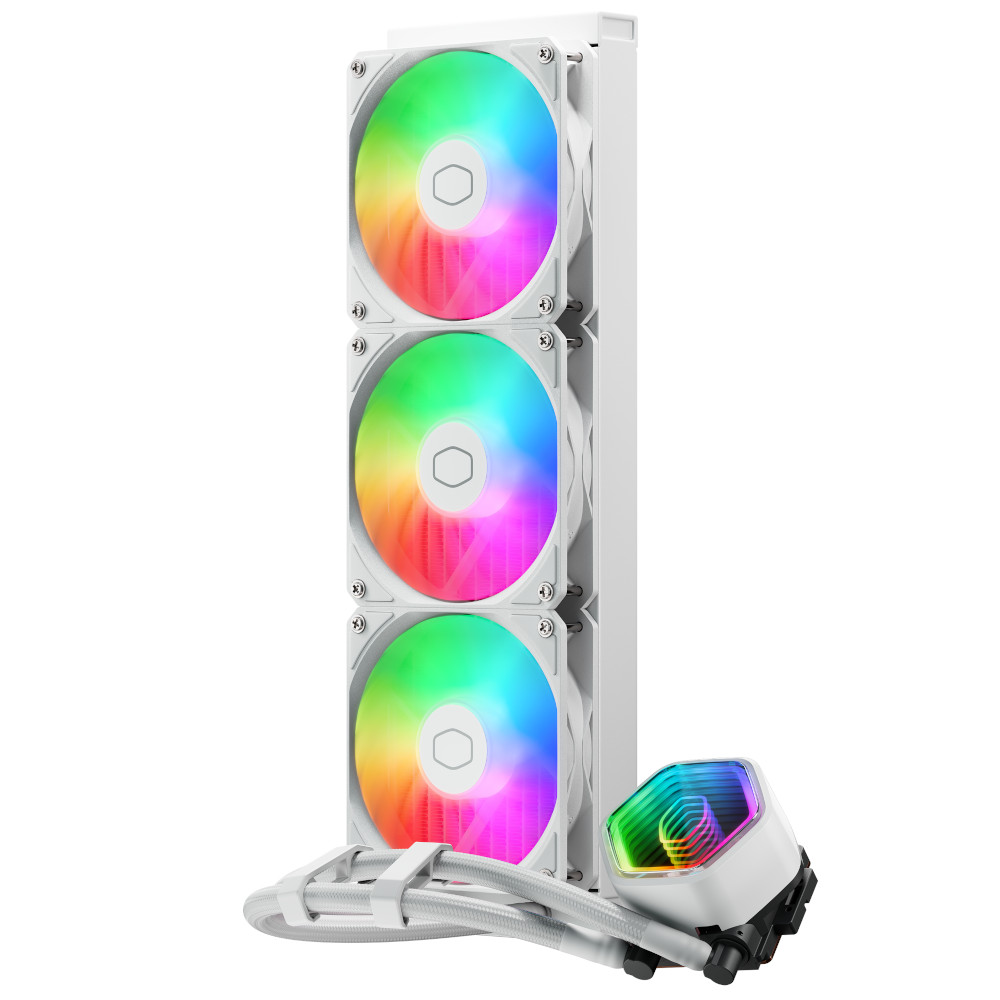 MasterLiquid 360 Core II ARGB White CPU Liquid Cooler