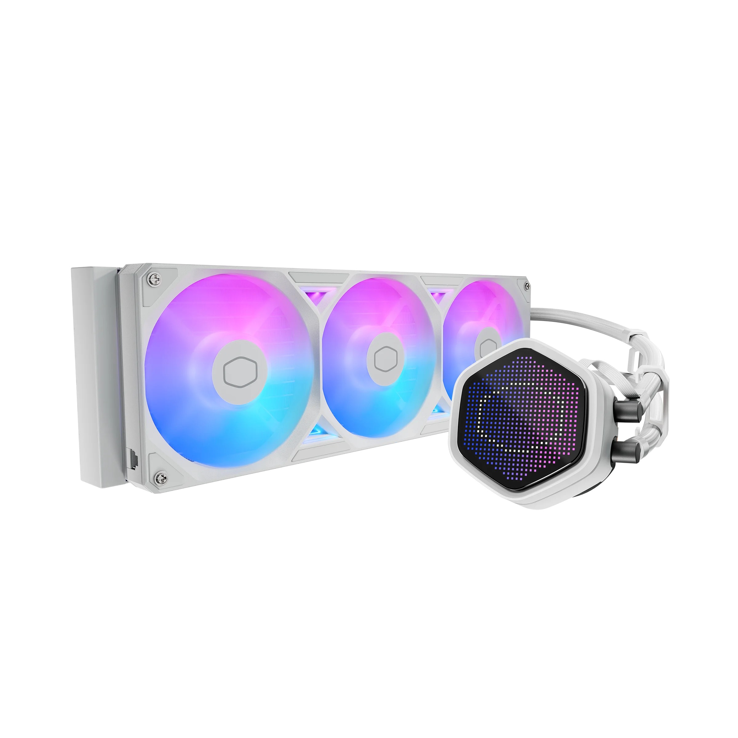 MasterLiquid Atmos II Pixel LED 240mm ARGB CPU Liquid Cooler