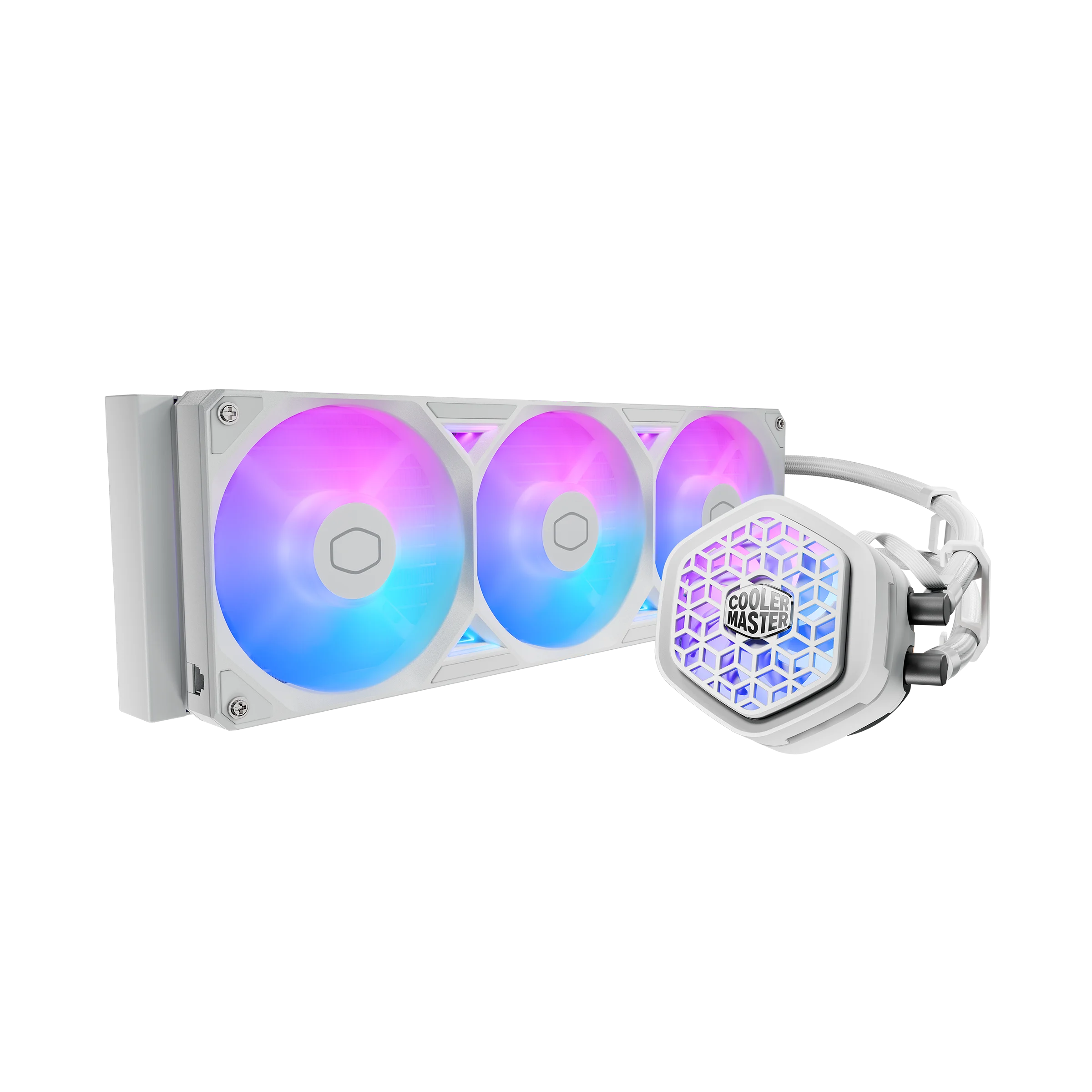 MasterLiquid Atmos II VRM Fan 360mm ARGB White CPU Liquid Cooler