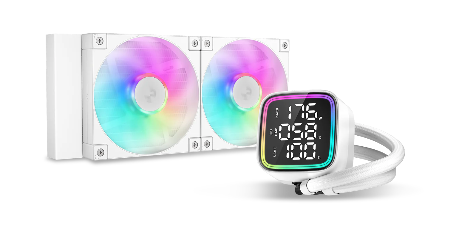 LD240 WH ARGB 240mm CPU Liquid Cooler (White)