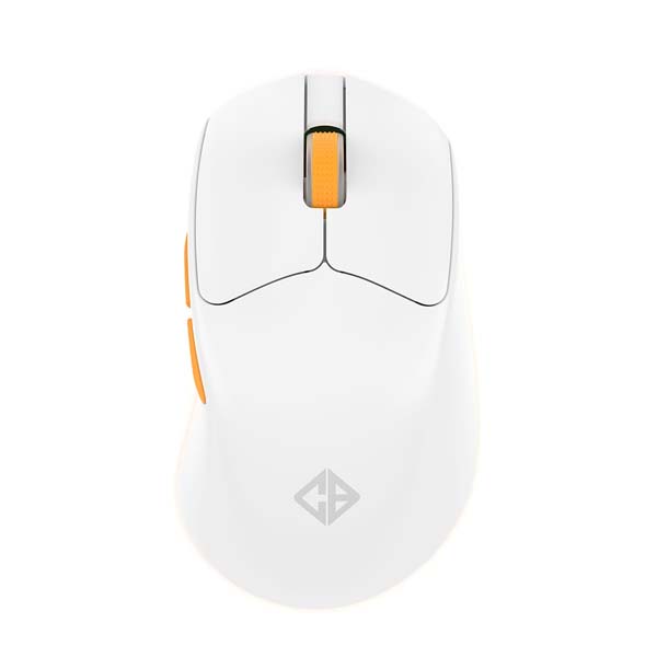 Ignis Tri-Mode White Wireless Gaming Mouse