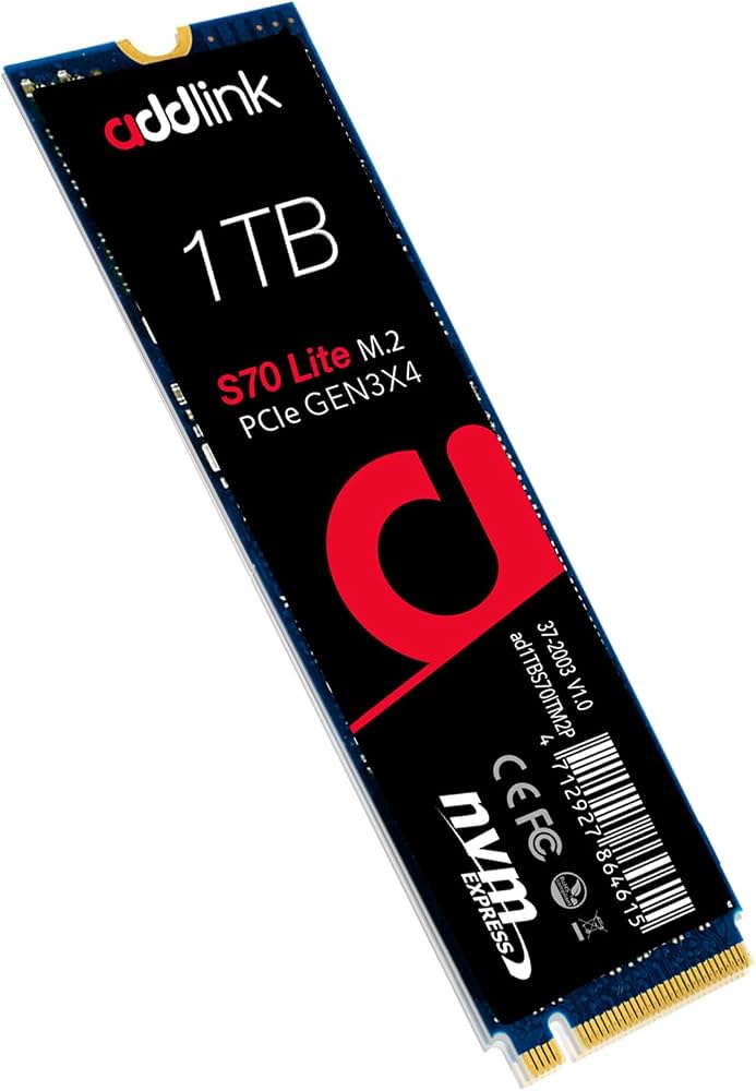 S70 2TB M.2 NVMe Gen3 SSD