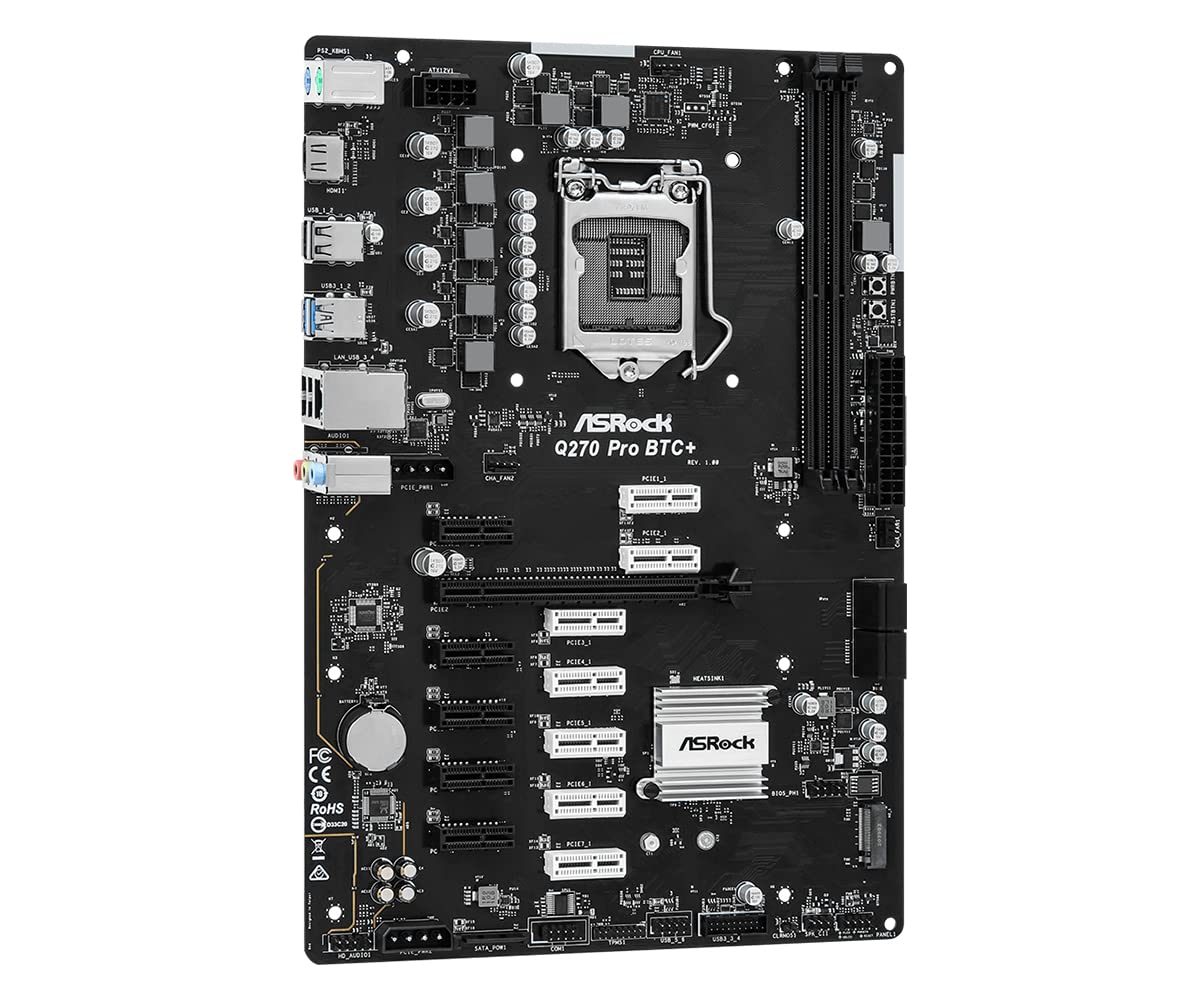 Q270 Pro BTC Plus ATX DDR4 Motherboard