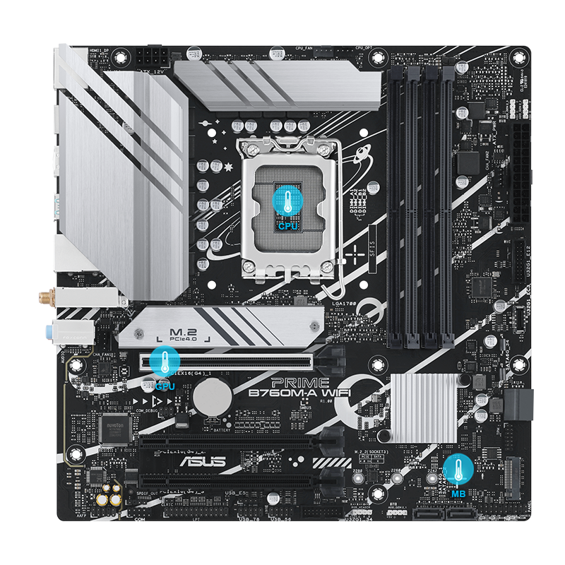PRIME B760M-A WIFI-CSM M-ATX Motherboard