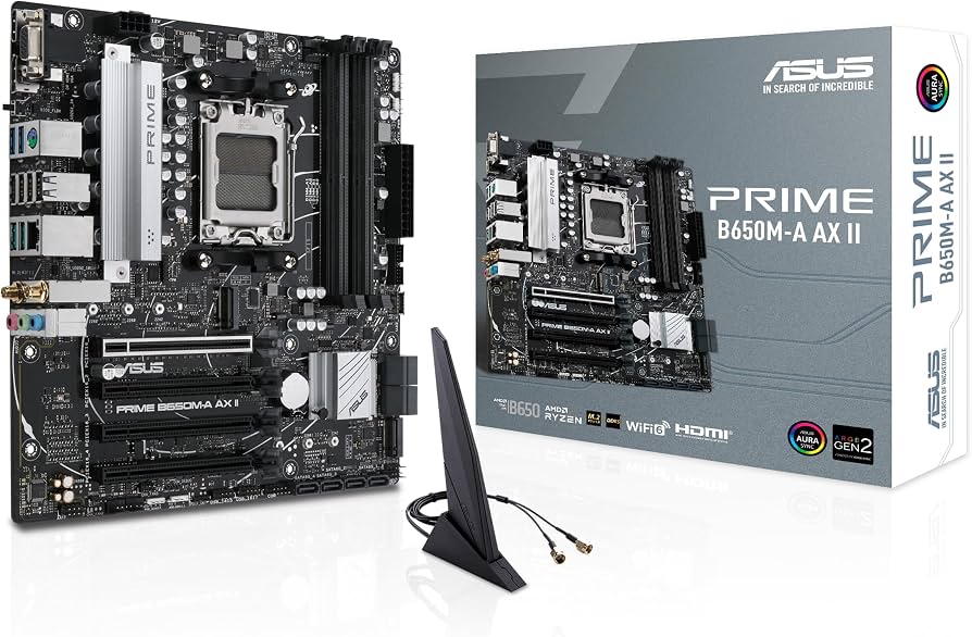 Prime B650M-A WIFI II M-ATX Motherboard
