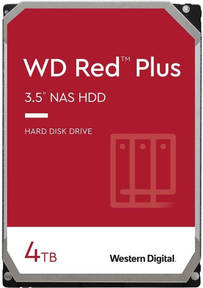 Red Plus 4TB NAS 3.5 Inch 5400 RPM 128MB cache NAS Hard Disk Drive WD40EFZZ