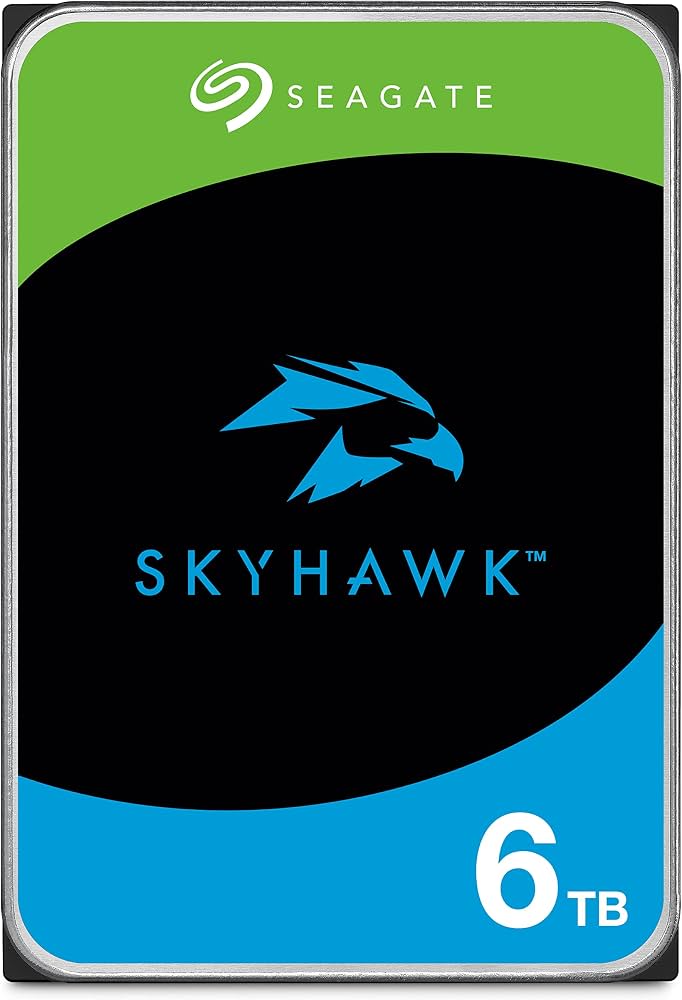 Skyhawk 6TB 256mb cache Surveillance Desktop Internal Hard Disk Drive ST6000VX009