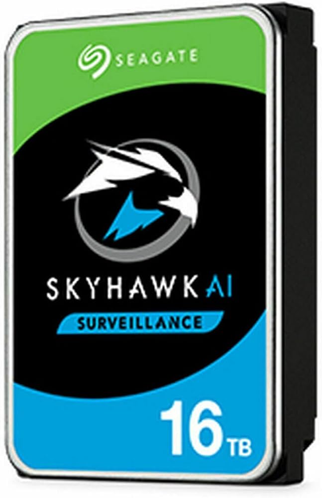 Skyhawk AI 16TB 3.5 inch SATA 6 Gb/s 7200RPM Internal Hard Disk Drive ST16000VE002