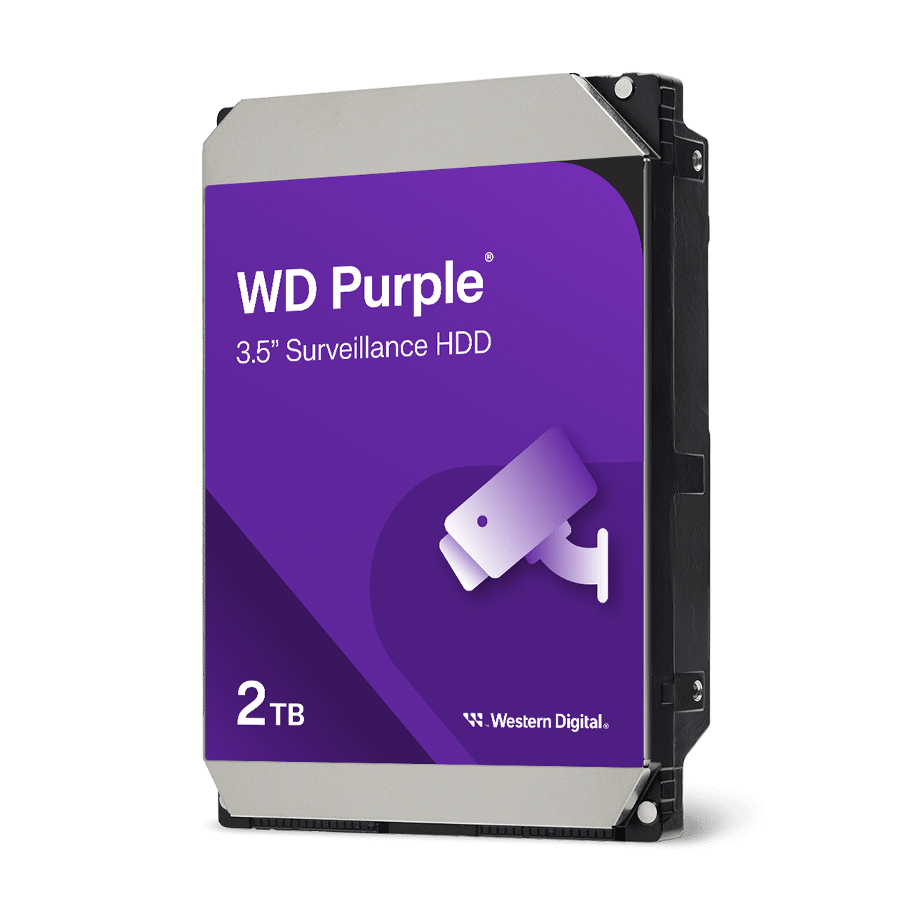 PURPLE 2TB 175MBs SURVEILLANCE DESKTOP HARD DRIVE WD23PURZ