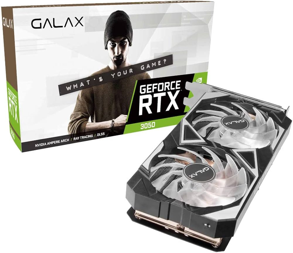 GeForce RTX 3050 EX 1-Click OC 8GB GDDR6 Graphic Card 35NSL8MD6YEX