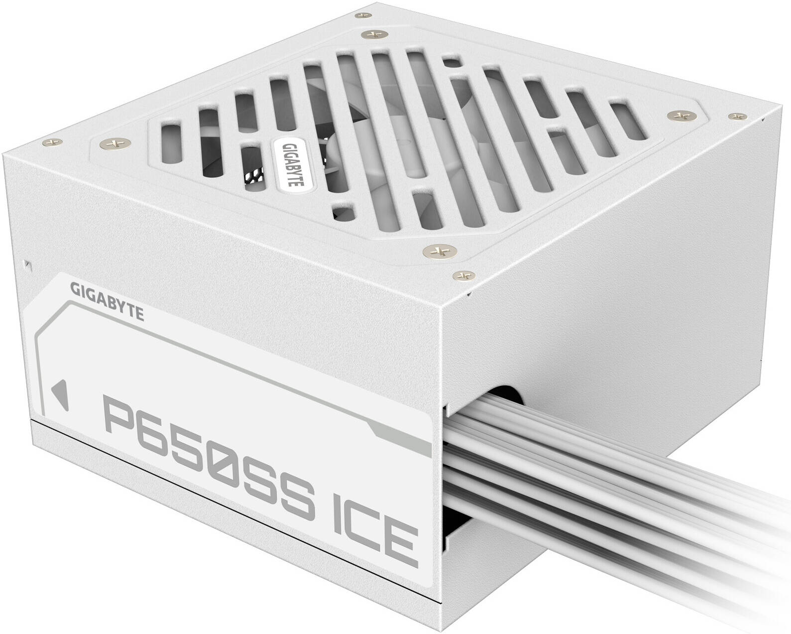 P650SS Silver ATX 3.0 650 Watt Power Supply GP-P650SS ICE WHITE