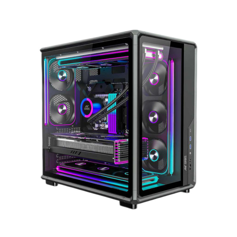 Crystal X8 Frame ATX Mid Tower Case