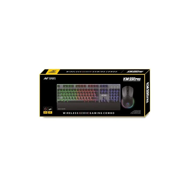 KM550 Pro Wireless Keyboard and Mouse Combo